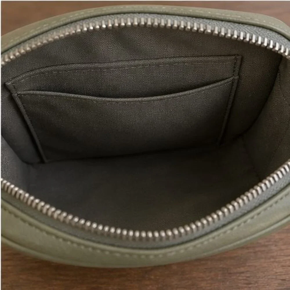 Sage Nylon Crossbody Bag